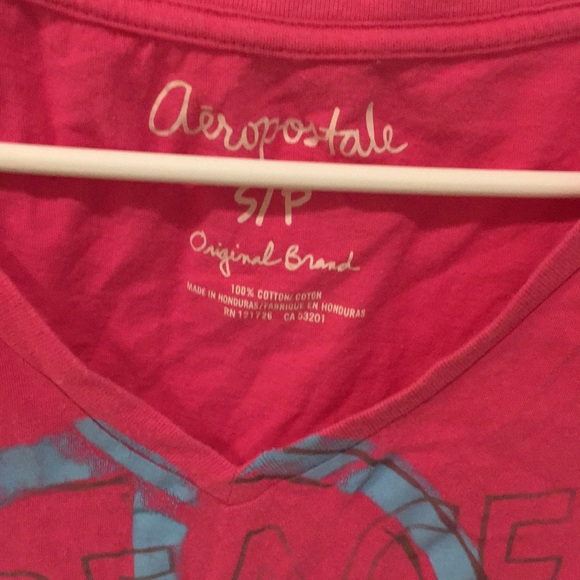 Aeropostale girls s pink t-shirt - Picture 3 of 3